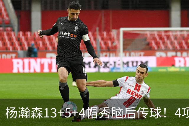 杨瀚森13+5+4帽秀脑后传球！4项进步明显低开高走 3大短板仍需提升
